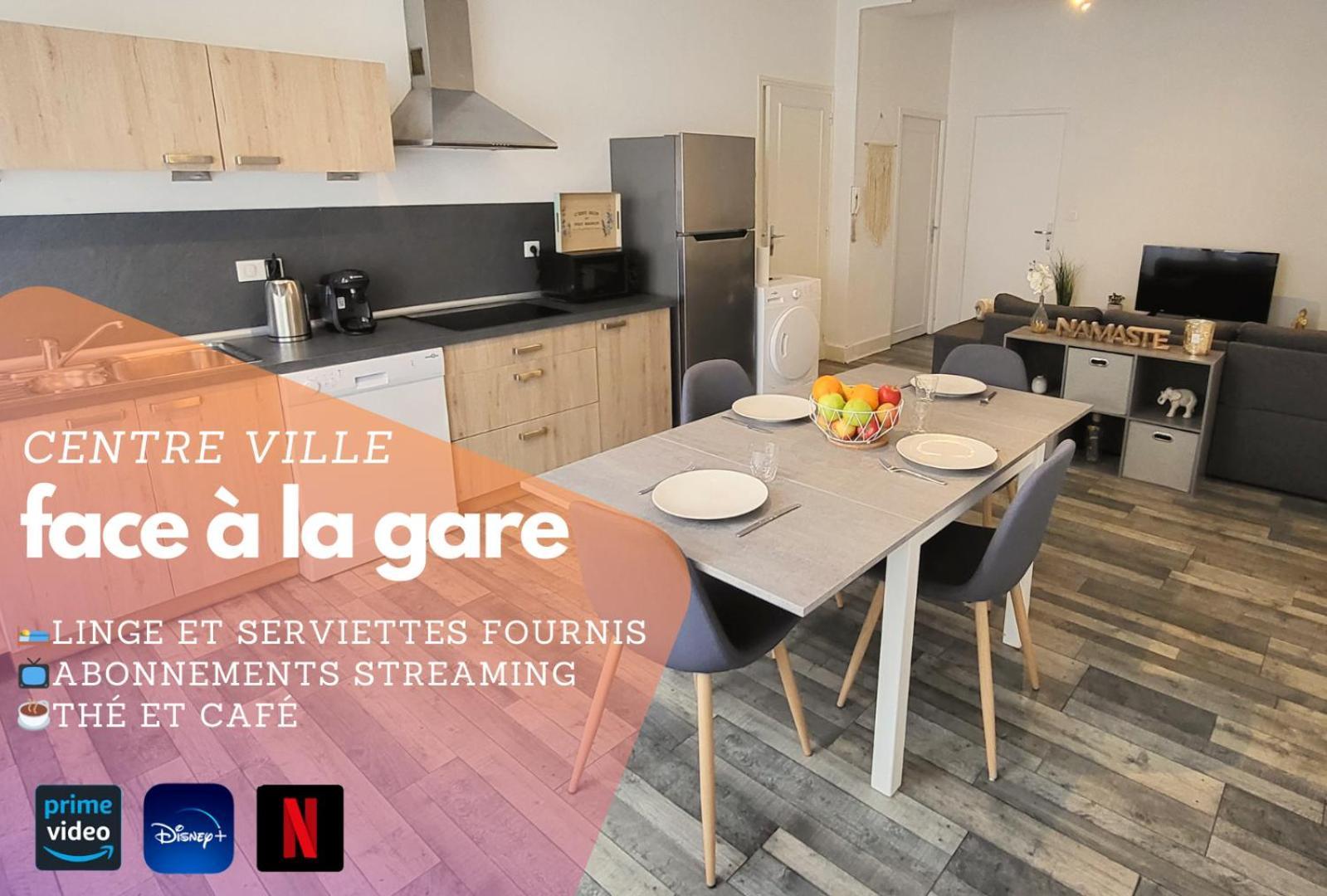 Logement Spacieux - Face A La Gare Et Centre-Ville 에피날 외부 사진